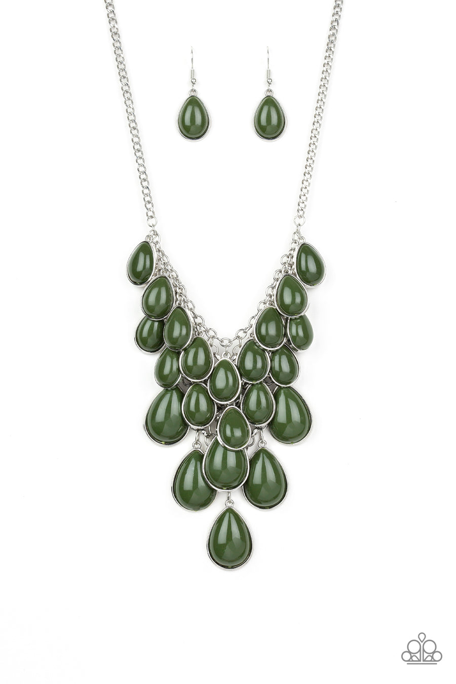 Shop 'Til You TEARDROP - Green
