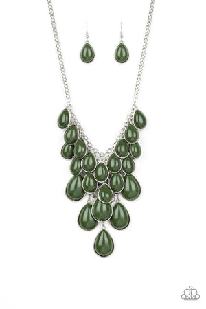 Shop 'Til You TEARDROP - Green