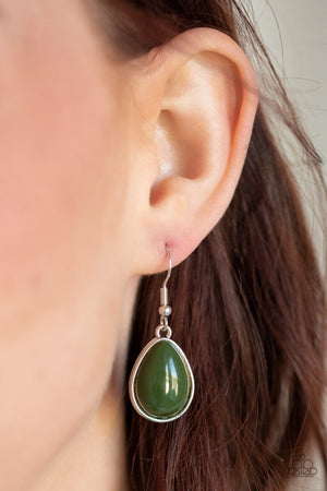 Shop 'Til You TEARDROP - Green