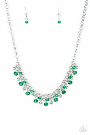 Green Necklace - a